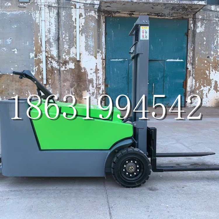 开江县小型电动叉车1吨2吨步行站驾式电瓶堆高充电装卸车液压升降车铲车