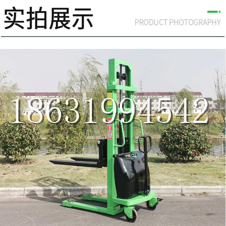 开江县电动叉车堆高车液压铲车电瓶1吨2吨站驾步行式小型全自动叉车